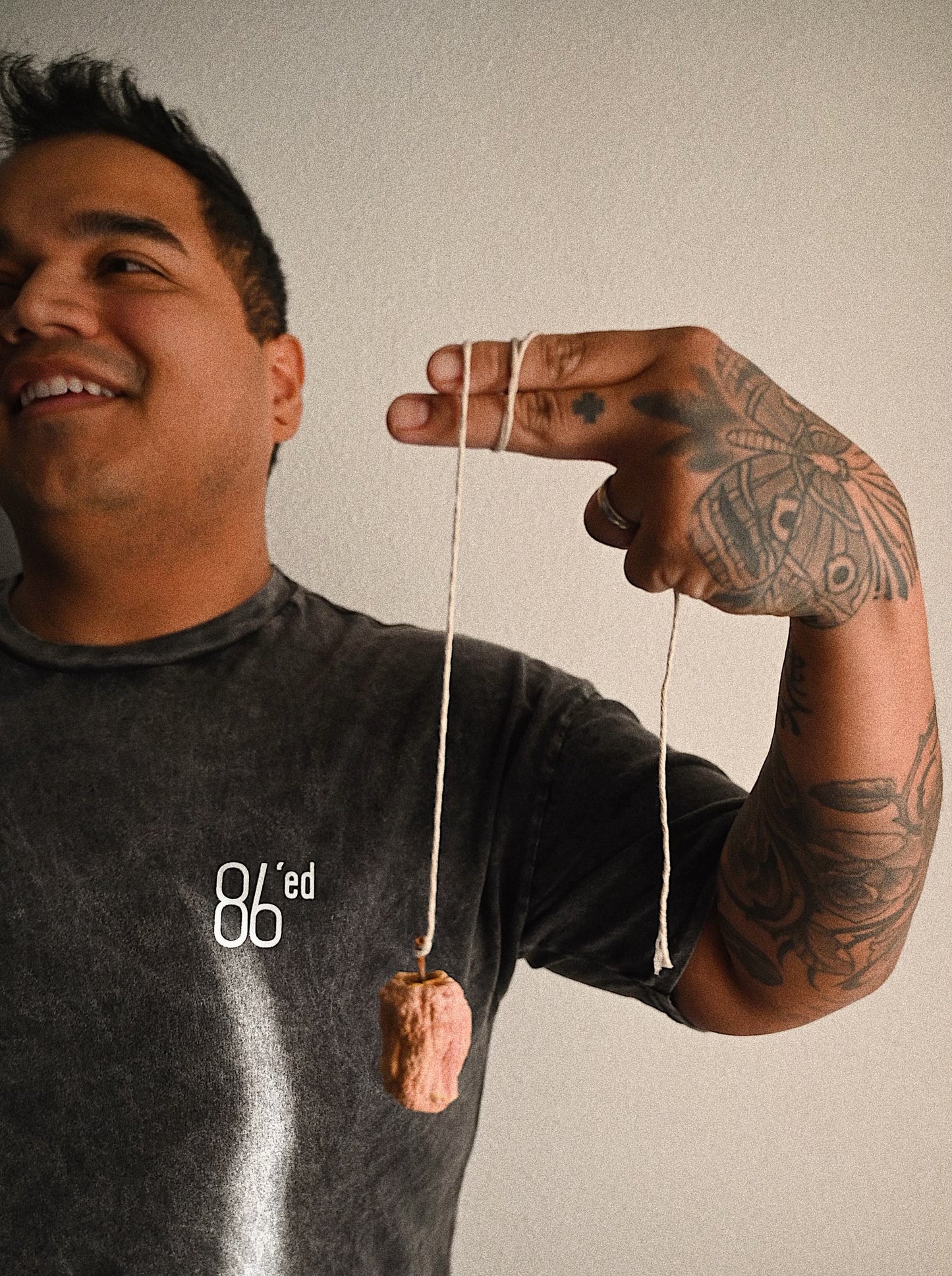 86'ED MINERAL WASH TEE